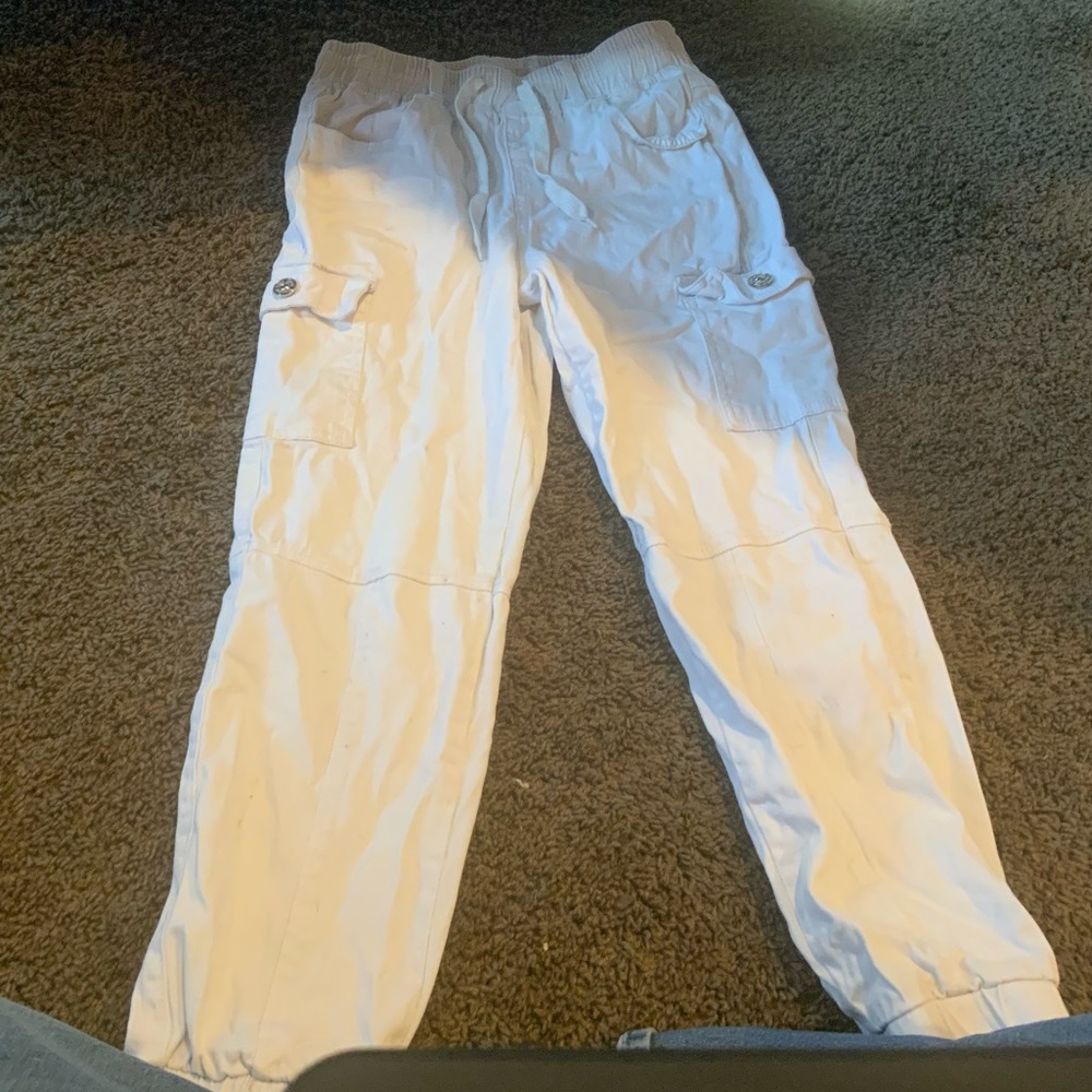 Coquette shoujo White cargo pants